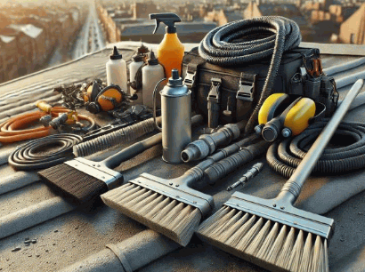 Essential Tools For Roof Cleaning